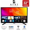 AIXI TV 32" SMART AIXI WEBOS HUB WIFI BT DVB-T2 HDMI USB HD READY + 6000 FILM INCLUSI
