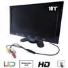 MONITOR LCD 10.1 POLLICI PULSANTI TOUCH 2 INGRESSI AV PER VIDEOSORVEGLIANZA