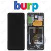 Samsung DISPLAY SAMSUNG S20 PLUS SM-G985 G986 SCHERMO OLED + FRAME NERO LCD VETRO