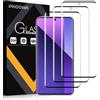 Phoona 3 Pezzi, Vetro Temperato per Xiaomi Redmi Note 13 Pro+ 5G/ Pro Plus 5G, 9