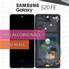 Samsung DISPLAY SAMSUNG GALAXY S20 FE SM-G780 SM-G781 SCHERMO OLED FRAME PARI ORIGINALE