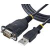 StarTech.com StarTech USB to Serial RS232 Adapter Cable DB9 1m Prolific IC PLC Printer Mac