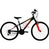 CICLI MASCIAGHI 458.CMU26218BA38NA BICI MTB 26 JAUNTY UOMO 18V NERO/ARANCIO FORCELLA AMMORTIZ...