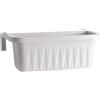 BAMA Fioriera Rettangolare Rondine Colore Bianco Cm 50 x 20X18 5 H Bama