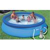 Intex PISCINA TONDA EASY SET AUTOPORTANTE CON POMPA FILTRO Ø cm. 366x76 h