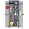 ARMADIO TERRY WAVE 2 ANTE 70X44X181H RESINA PORTASCOPE RIPIANI ESTERNO BALCONE