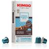 Kimbo 100 Capsule Caffè Kimbo Alluminio Nespresso Espresso BARISTA DECAFFEINATO Dek *