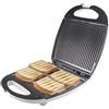 Beper Maxi Toast&Grill - Tostiera 4 Fette Grill, Sruttura esterna in bachelite,