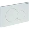 Geberit PLACCA DI COMANDO SIGMA01 DOPPIO TASTO BIANCA GEBERIT