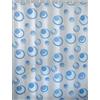 GEDY TENDA DOCCIA ORBITA PVC 120x200 Azzurro GEDY