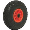 Utilia RUOTA PIENA PER CARRELLI PORTASACCHI cerchione plastica Ø mm.260