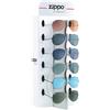 ZIPPO Assortimento Occhiali da Sole 9 Paia + Espositore Obp 36B Zippo