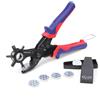 WORKPRO Pinza Fustellatrice, Pinza Perforatrice a Fustella per Cuoio e Cinture,