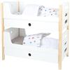 Small Foot Letto a soppalco Little Button, con cassettoni per riporre Gli Access