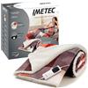 Imetec CaldoPlaid Tartan Festival, Plaid riscaldabile, Morbida coperta elettrica