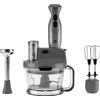 Karaca Pro-Multimax - Robot da cucina spaziale, 2000 W, potente robot da cucina