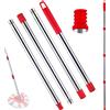 Does not apply Manico Del Mocio Da 148 Cm per Vileda Turbo Smart Mop Base Triangolare, Sostituz