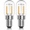 Lampadina LED E14 Frigorifero 1W 230V, T22 Lampadina Frigorifero 4000K Bianca Na