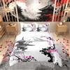 Homemissing - Set di biancheria da letto con stampa Fuji Mountain, stile giappon