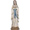 DRW Statuetta Madonna di Lourdes patrona dei Malati Resina dipinta a mano in sti