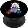 WeBo And Dragons lavoro a maglia pecore | maglia cucito uncinetto lana PopSockets PopGrip: Impugn