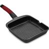BRA Isogona. - Bra- a411422 - Grill Plancha 22 cm righe C/M Ind al/FU ne/RO Premiere