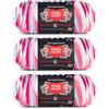 Red Heart All in One Granny Square Soft White - Gomitolo di filato rosa Punch -