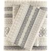 Sleep Philosophy, True North, Lenzuola in flanella per letto singolo, accoglient