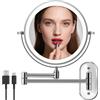 BTremary 20 specchi cosmetici a parete con illuminazione, specchio ingranditore
