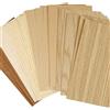 Creativ Legno impiallacciato, foglio 22x12 cm, faggio, quercia, mogano, fogli 30asstd