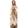 DRW Statuetta vergine di Lourdes in resina dipinta a mano 20 cm