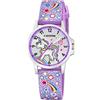 Calypso Orologio Bambina Analogico in Caucciù Viola - Movimento al Quarzo - Orol