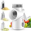 KitchenBoss Grattugia Formaggio Manuale,Affettatrice Professionale:Tagliaverdure