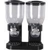 Mingchengheng Dispenser per cereali doppio - Dispenser per snack - Cereal Dispen
