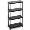 Terry, Scaffalino 1230-4, Scaffale Modulare a 4 Ripiani, da Interno Esterno. Mat