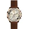 Roccobarocco Donna Orologio Crono Pelle Marrone RB0115 Strass