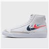 Nike FJ4827-100 scarpe uomo bianche Nike Blazer Mid 77 scarpe da ginnastica moda uomo