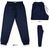 Red Jack Pantaloni Tuta Uomo Cotone Leggero con Polsini Sportivi Estivi Nero Blu Evg