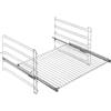 AEG TR1LV, Guide Telescopiche per Forno a 1 Livello, Estensione Parziale, Scorrimento Fluido tipo Cassetto, Installazione Facile senza Attrezzi, Compatibili con Forni da Incasso 72/71 L
