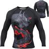 Mytra Fusion Rashguard BJJ Breathable & Ultra Lightweight Maglia Compressione