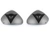 Dainese - Dets Aluminum Shoulder Plates, Protezioni Spalle Moto in Alluminio, Protezioni di Ricambio per Tuta Moto, Unisex, Alluminio/Nero, N