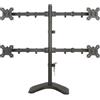 Techly Supporto da Scrivania per 4 Monitor 13-27'' con base