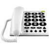 Doro, Telefono fisso con tasti grandi e memoria diretta PhoneEasy 311C, Bianco