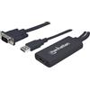 Manhattan Convertitore da VGA e USB a HDMI