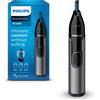 Philips Nose Trimmer Serie 3000 Rifinitore per Peli di Naso Orecchie e