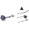 HYUNDAI Decespugliatore 4 in 1 2 Tempi Hyundai 35250 42,7cc 1,7HP