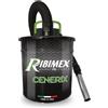 Ribimex Aspiracenere Elettrico Cenerix, con Funzione Soffiante e Filtro HEPA Lav