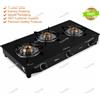 Fatto a mano Fornello a gas Sunflame Iron Diamond BK 3 fuochi colore nero migliori elettro...