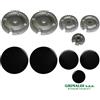 Ariston Indesit Hotpoint KIT BRUCIATORI + PIATTELLI SMALTATI PER PIANO COTTURA 5 FUOCHI ARISTON INDESIT
