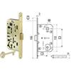 AGB Serratura a Bussola Mediana Evolution Solo Scr. Nylon B.do T.do Otton. 50